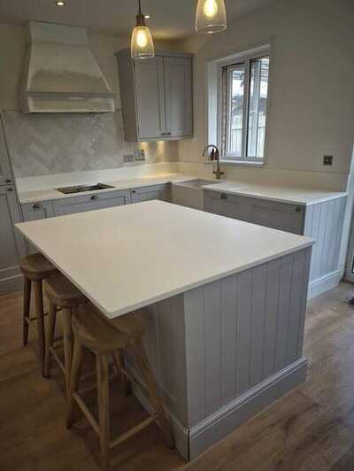 Acrylic Worktop Installation